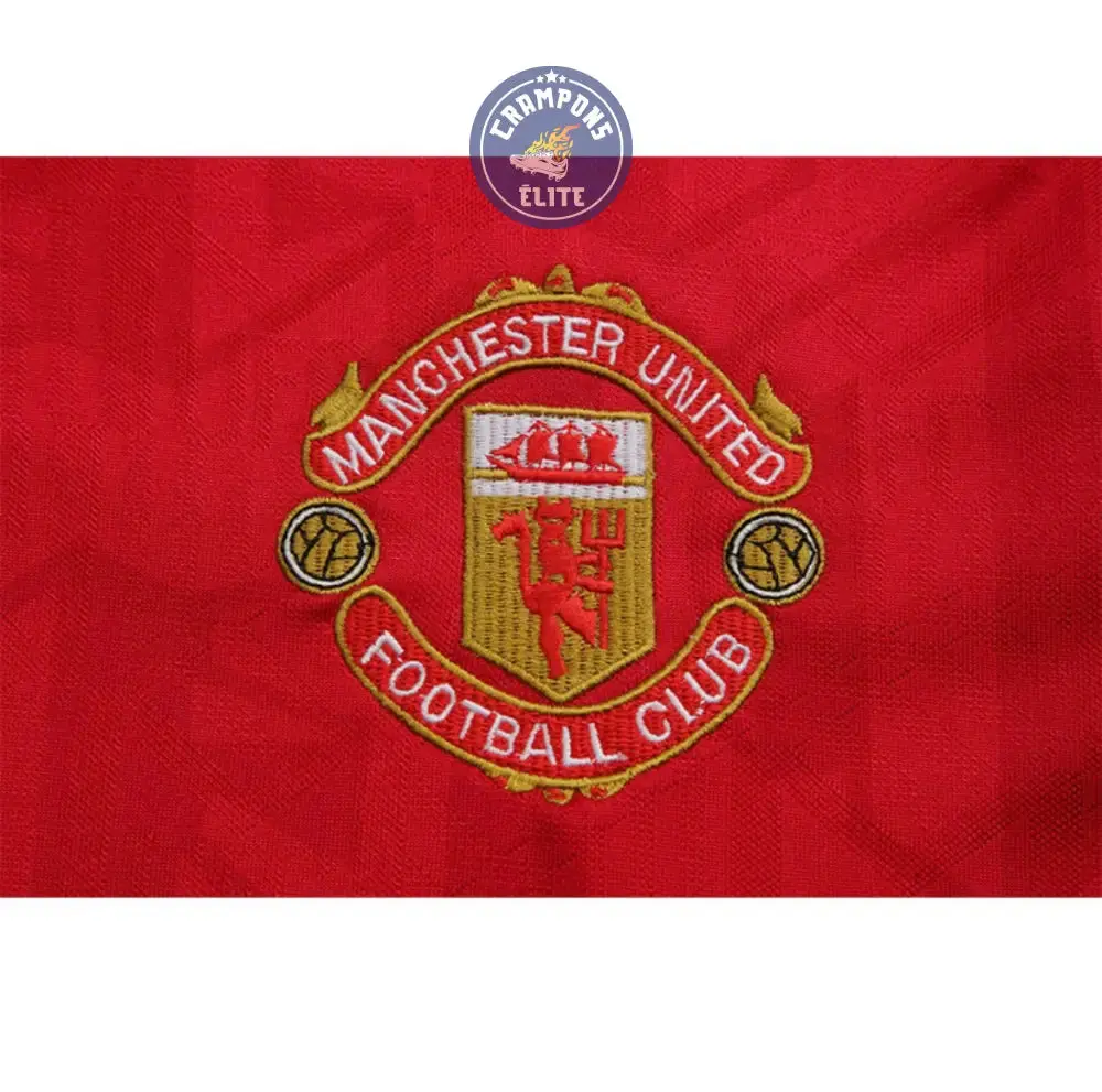 Manchester United 1992/93 Domicile à manches longues - Image 5