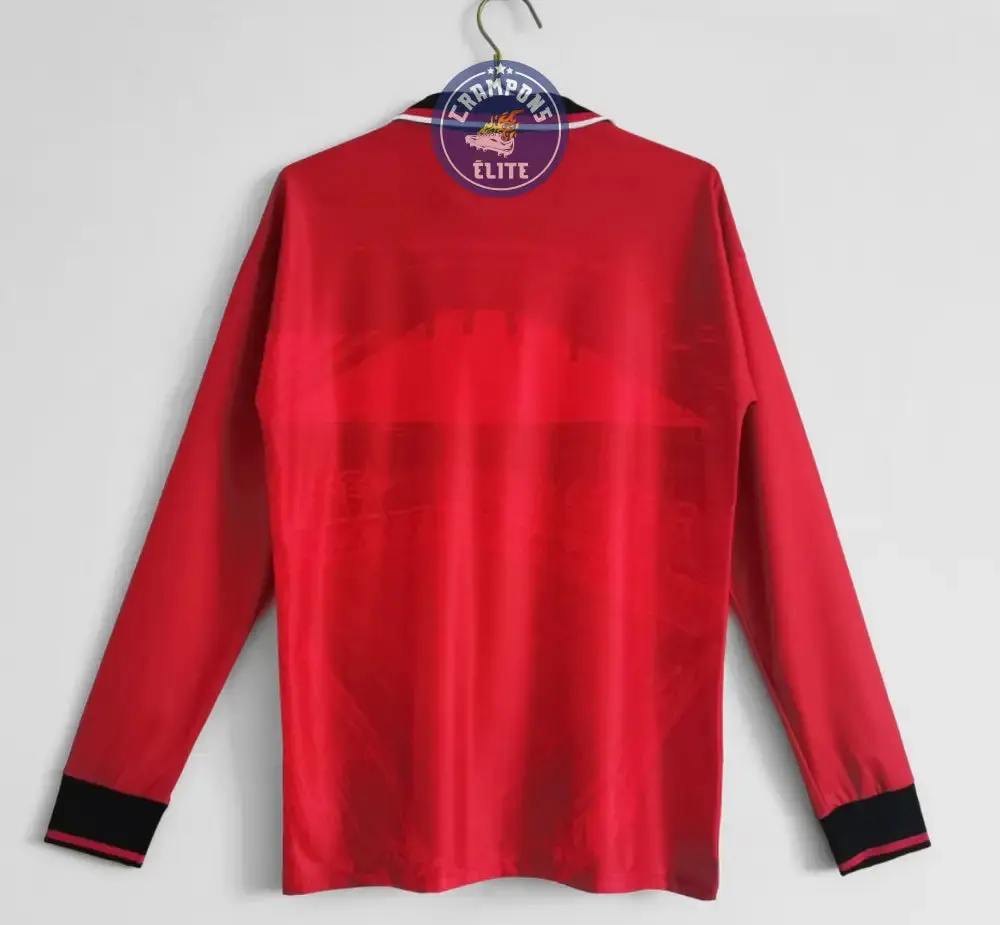 Manchester United 1994/95 Domicile à manches longues - Image 8