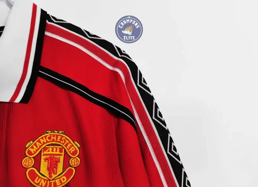 Manchester United 1998/99 Domicile à manches longues - Image 9