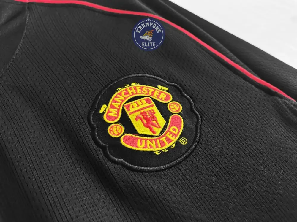 Manchester United 2007/08 Extérieur à manches longues - Image 4