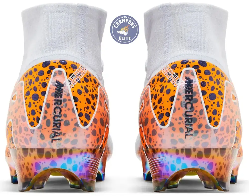 Mercurial Superfly 10 Elite FG Electric Pack Léopard Gris/Orange - Image 4