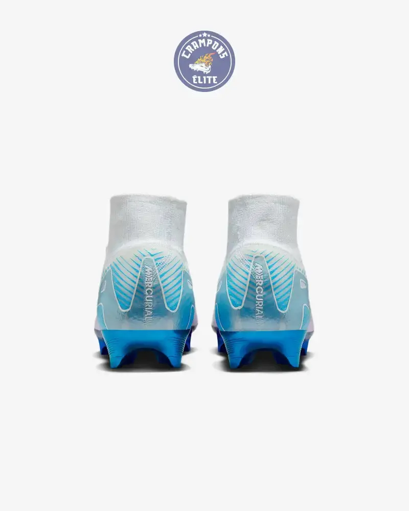 Mercurial Superfly 10 Elite FG Chromatic Pack Blanc/Violet/Bleu - Image 6