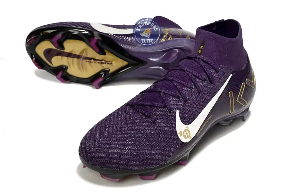 MERCURIAL SUPERFLY 10 ELITE FG MBAPPÉ PERSONAL EDITION - VIOLET/BLANC - Image 2