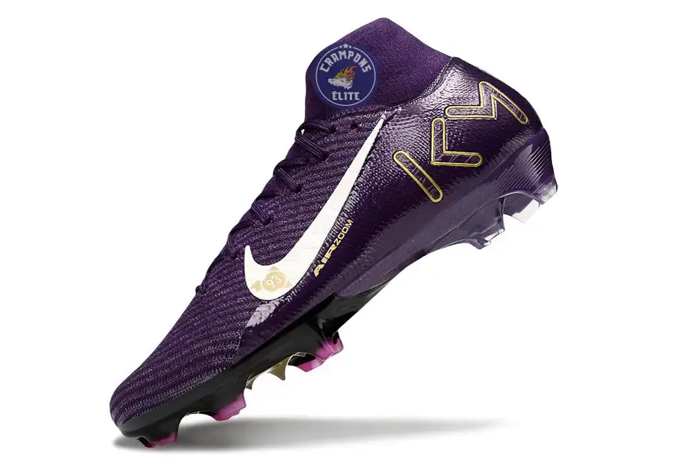 MERCURIAL SUPERFLY 10 ELITE FG MBAPPÉ PERSONAL EDITION - VIOLET/BLANC - Image 4