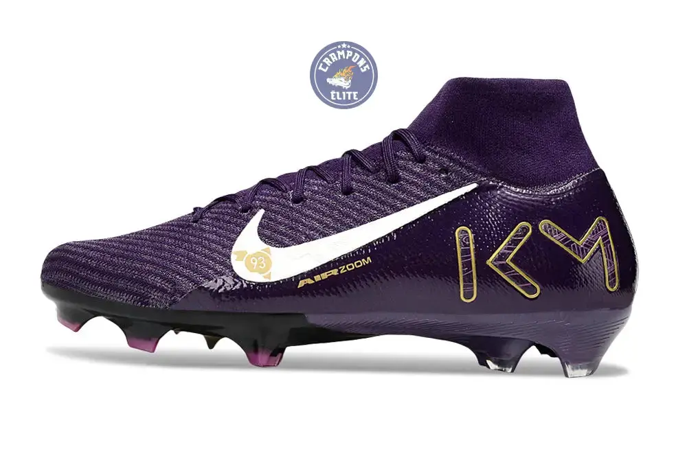 MERCURIAL SUPERFLY 10 ELITE FG MBAPPÉ PERSONAL EDITION - VIOLET/BLANC - Image 5