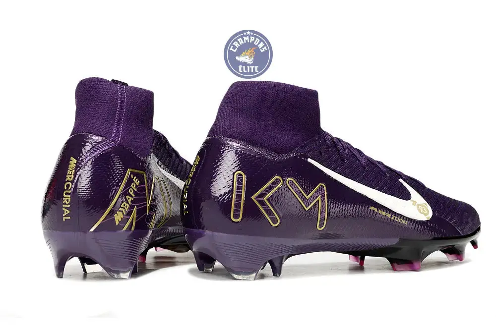MERCURIAL SUPERFLY 10 ELITE FG MBAPPÉ PERSONAL EDITION - VIOLET/BLANC - Image 6