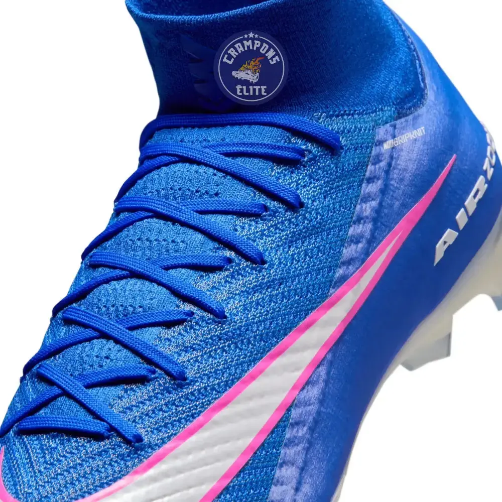 Nike Mercurial Superfly 10 FG Attack Pack - Bleu/Argent/Blanc - Image 6