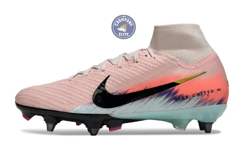 MERCURIAL SUPERFLY 10 ELITE SG UNITED - SILT RED/BLEU - Image 4