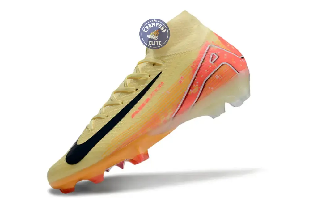 Mercurial Superfly 10 Elite FG x Mbappe Jaune/Noir - Image 3