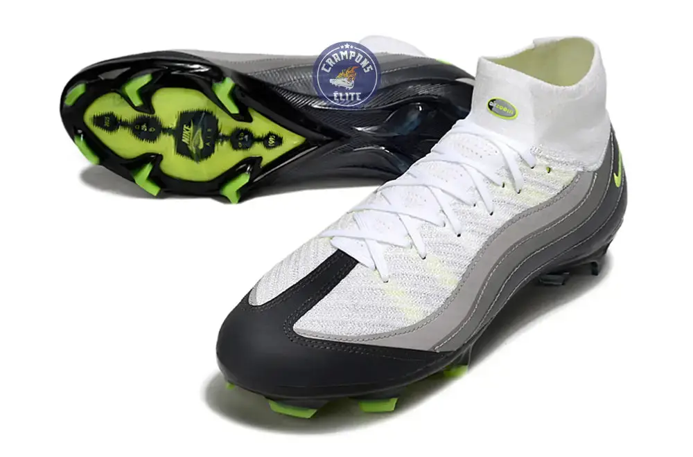 MERCURIAL SUPERFLY 10 X AIR MAX 95 ELITE FG - NOIR/JAUNE/GRIS/LIGHT GRAPHITE ÉDITION LIMITÉE - Image 2