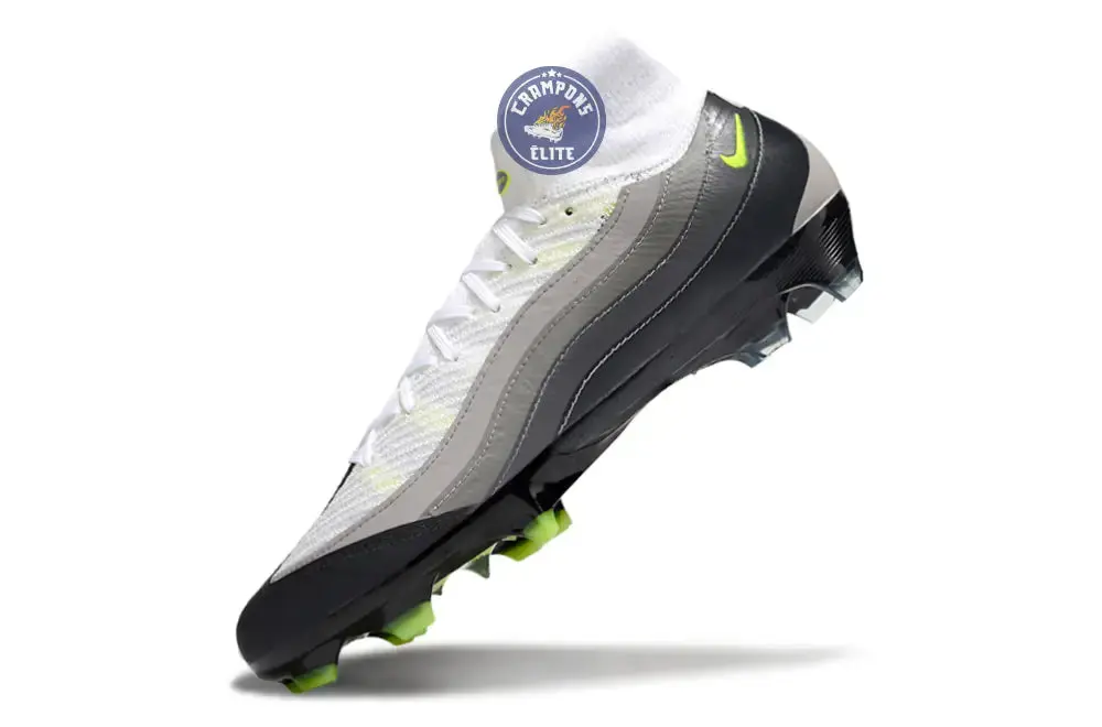 MERCURIAL SUPERFLY 10 X AIR MAX 95 ELITE FG - NOIR/JAUNE/GRIS/LIGHT GRAPHITE ÉDITION LIMITÉE - Image 4