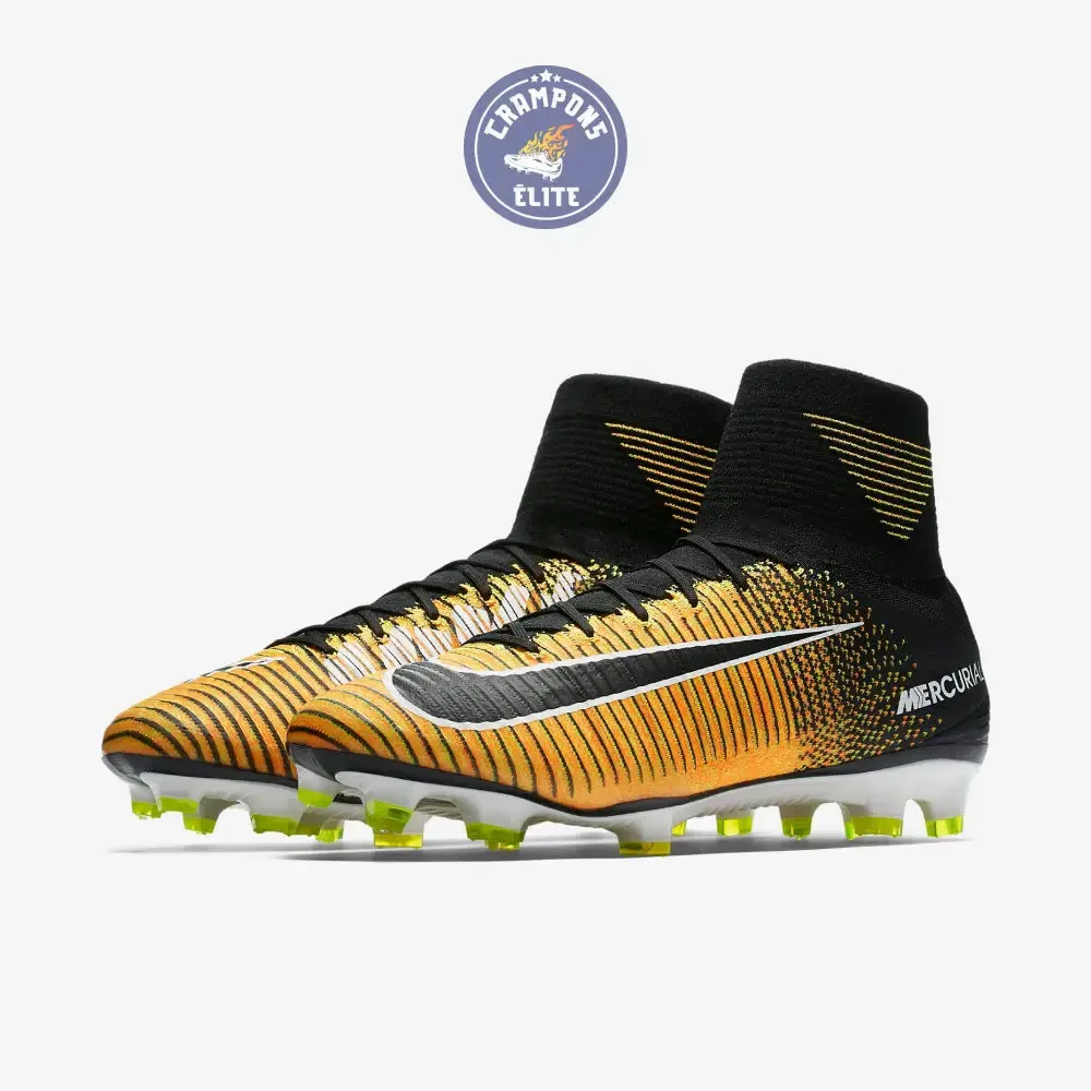 Mercurial Superfly 5 FG Lock in. Let loose. - Orange/Noir/Blanc - Image 3