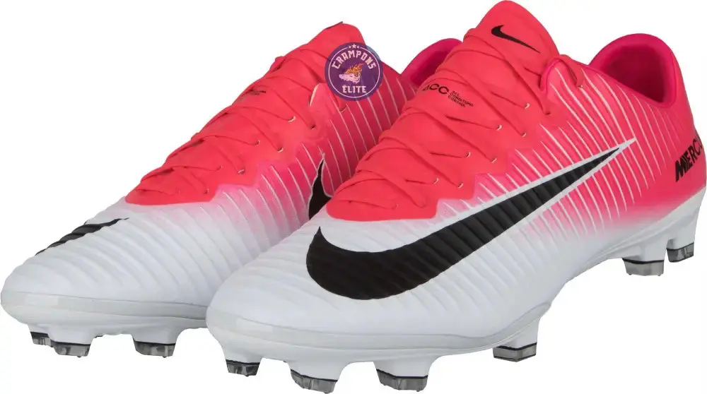Mercurial Vapor 11 Elite FG Motion Bleu - Rose/Blanc/Noir - Image 2