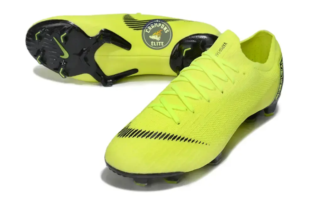 Mercurial Vapor 12 FG Always Forward - Jaune Fluo/Noir - Image 2