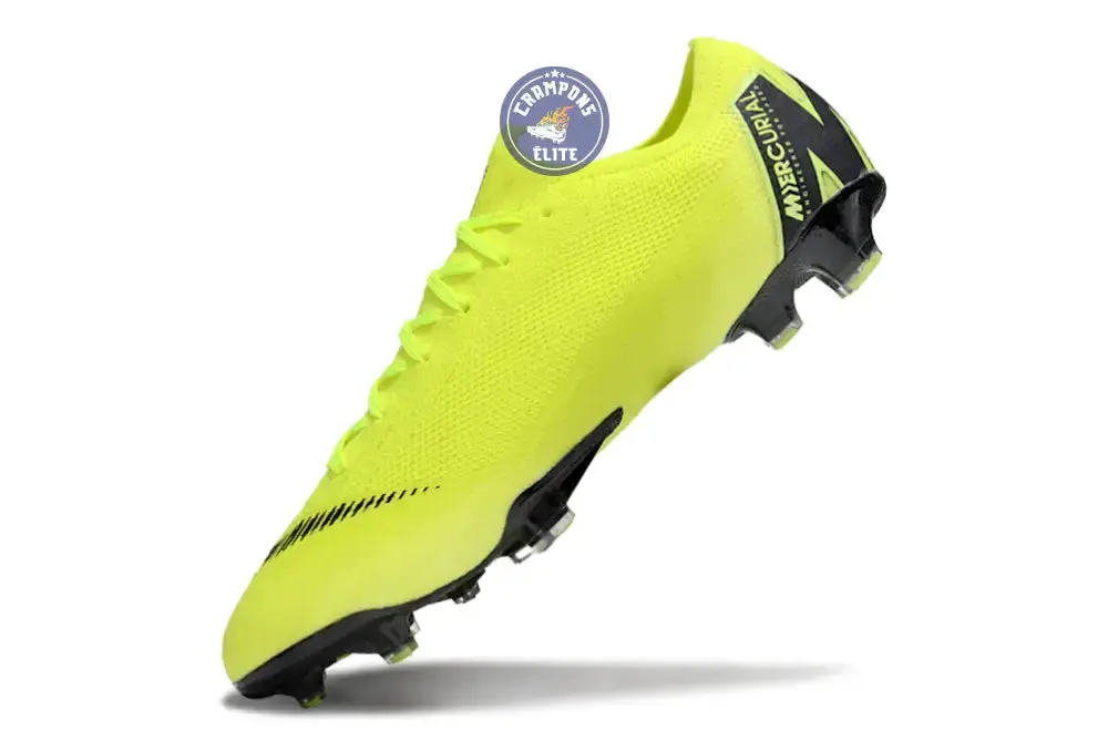 Mercurial Vapor 12 FG Always Forward - Jaune Fluo/Noir - Image 4