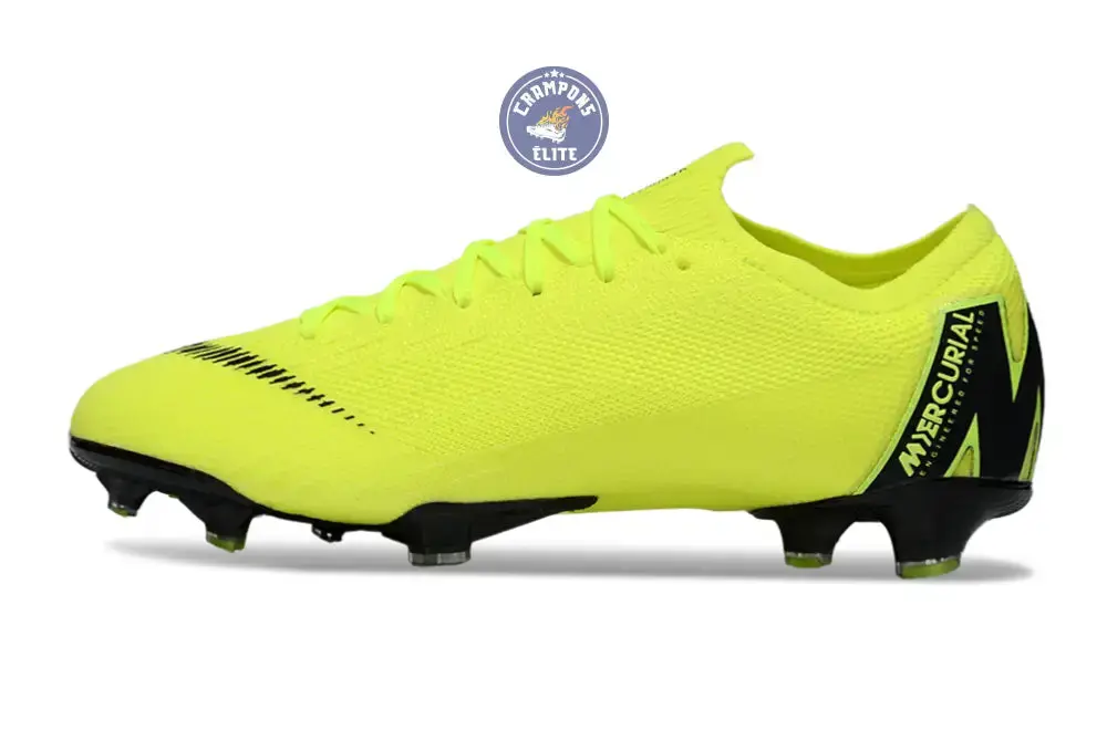 Mercurial Vapor 12 FG Always Forward - Jaune Fluo/Noir - Image 5