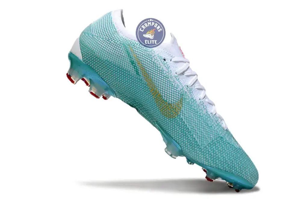 Mercurial Vapor 12 FG Chapter 6 Edição Especial - Vert Turquoise/Blanc/Doré ÉDITION LIMITÉE - Image 3