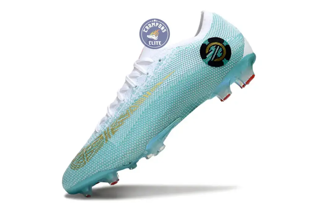 Mercurial Vapor 12 FG Chapter 6 Edição Especial - Vert Turquoise/Blanc/Doré ÉDITION LIMITÉE - Image 4