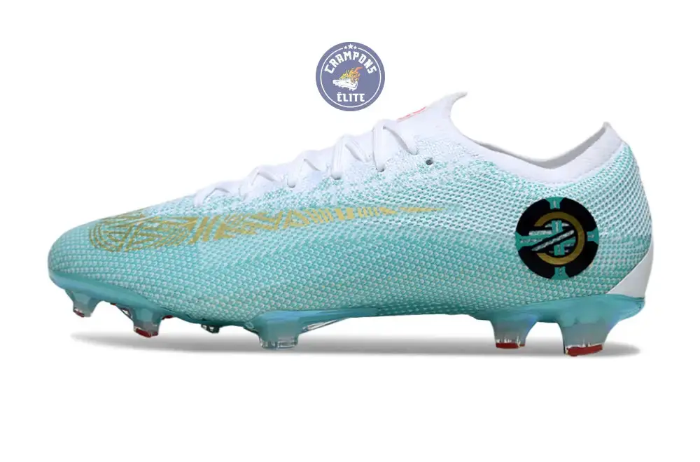 Mercurial Vapor 12 FG Chapter 6 Edição Especial - Vert Turquoise/Blanc/Doré ÉDITION LIMITÉE - Image 5