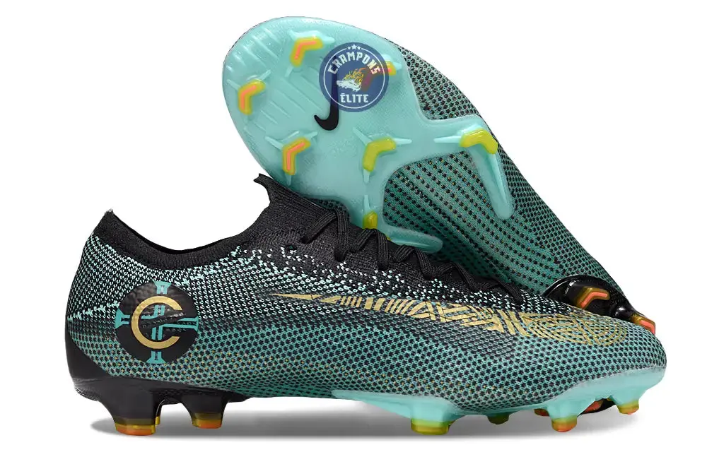 Mercurial Vapor 12 FG CR7 Chapter 6:Born Leader - Vert Turquoise/Jaune vif/Noir
