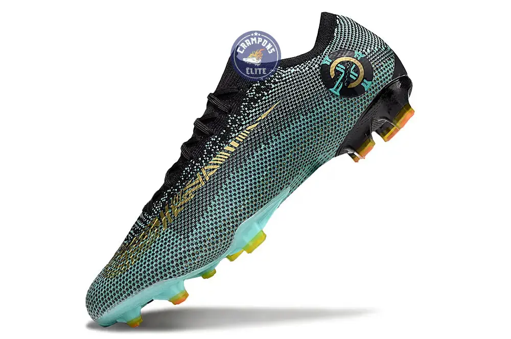 Mercurial Vapor 12 FG CR7 Chapter 6:Born Leader - Vert Turquoise/Jaune vif/Noir - Image 4