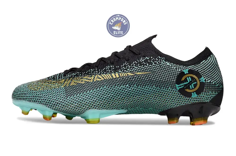 Mercurial Vapor 12 FG CR7 Chapter 6:Born Leader - Vert Turquoise/Jaune vif/Noir - Image 5
