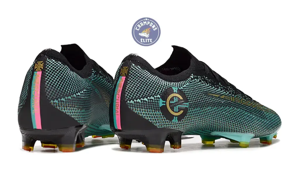 Mercurial Vapor 12 FG CR7 Chapter 6:Born Leader - Vert Turquoise/Jaune vif/Noir - Image 6