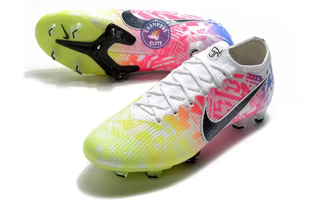 Mercurial Vapor 13 Elite FG Neymar - Blanc/Multicolor - Image 2