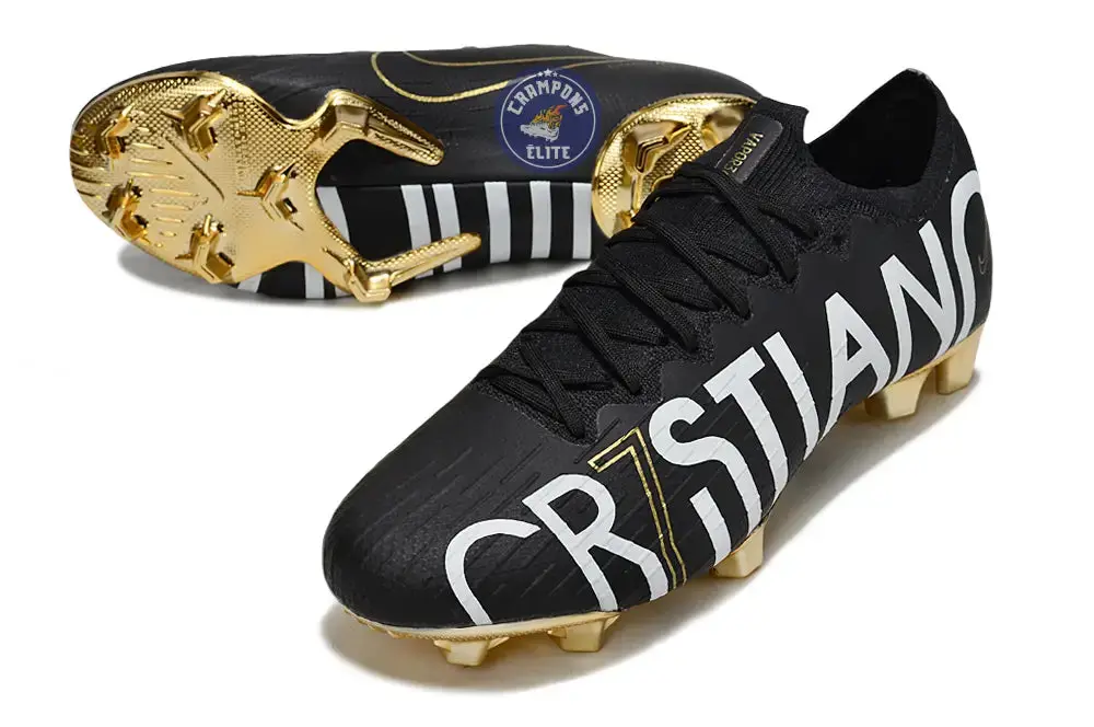 Mercurial Vapor 12 CR7 FG - Noir/Jaune vif ÉDITION LIMITÉE - Image 2