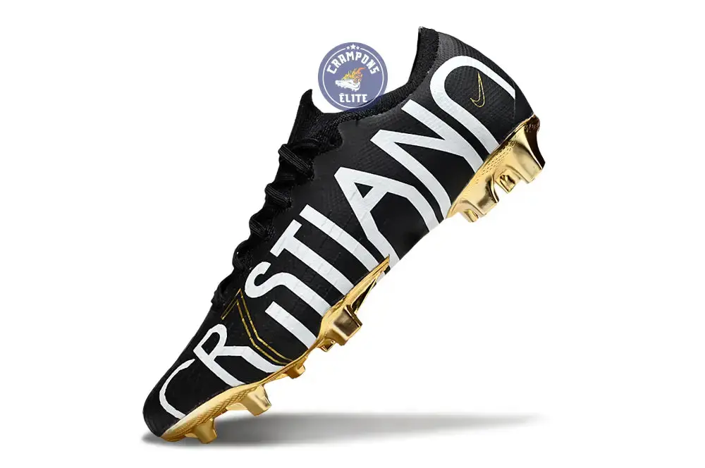 Mercurial Vapor 12 CR7 FG - Noir/Jaune vif ÉDITION LIMITÉE - Image 4