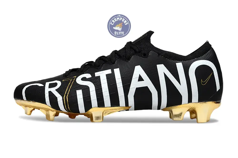 Mercurial Vapor 12 CR7 FG - Noir/Jaune vif ÉDITION LIMITÉE - Image 5