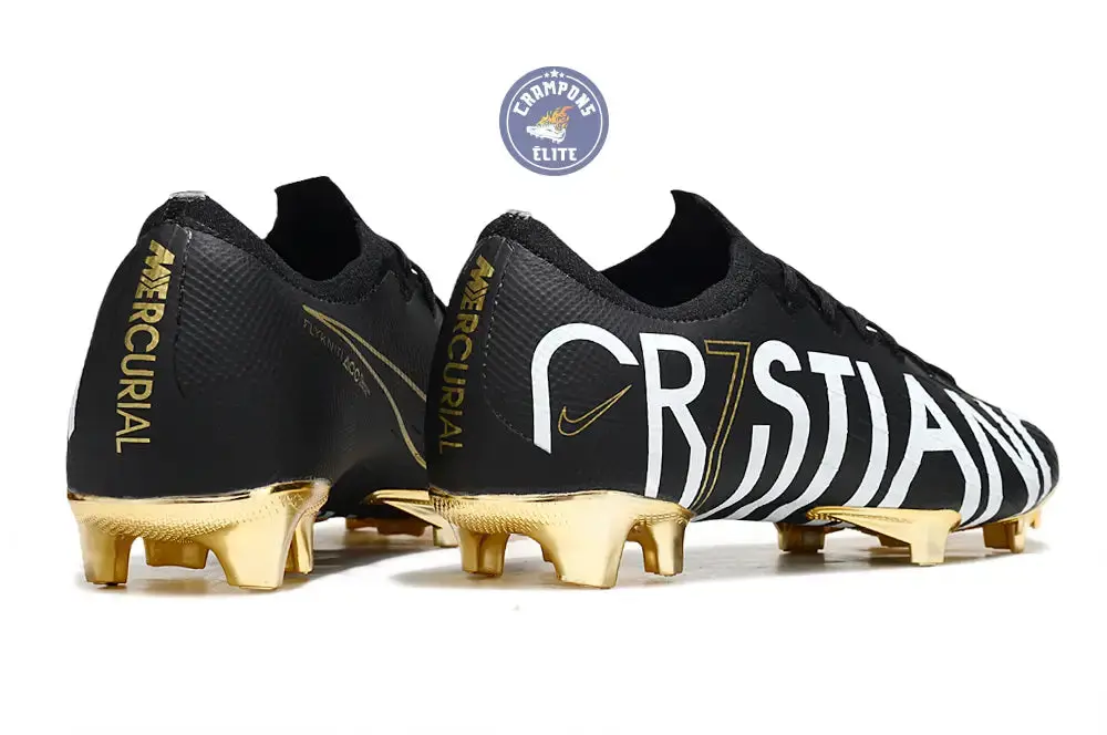 Mercurial Vapor 12 CR7 FG - Noir/Jaune vif ÉDITION LIMITÉE - Image 6