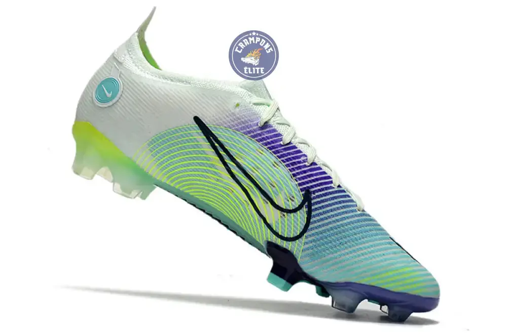 Mercurial Vapor 14 Elite FG Dream Speed 5 - Vert/Jaune Fluo/Violet - Image 4