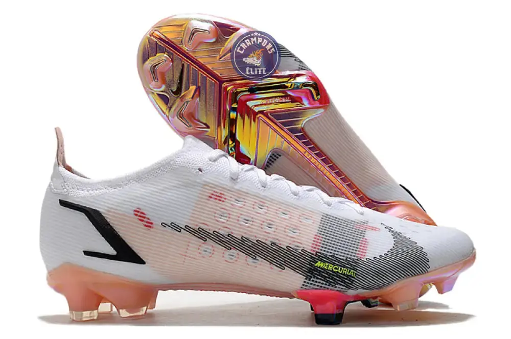 MERCURIAL VAPOR 14 ELITE FG RAWDACIOUS - BLANC/ROUGE/ROSE