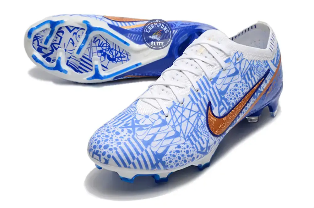 Mercurial Vapor 15 Elite CR7 FG 'Azulejo' Bleu/Doré - Image 2