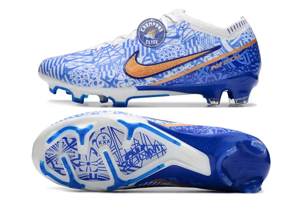 Mercurial Vapor 15 Elite CR7 FG 'Azulejo' Bleu/Doré - Image 3