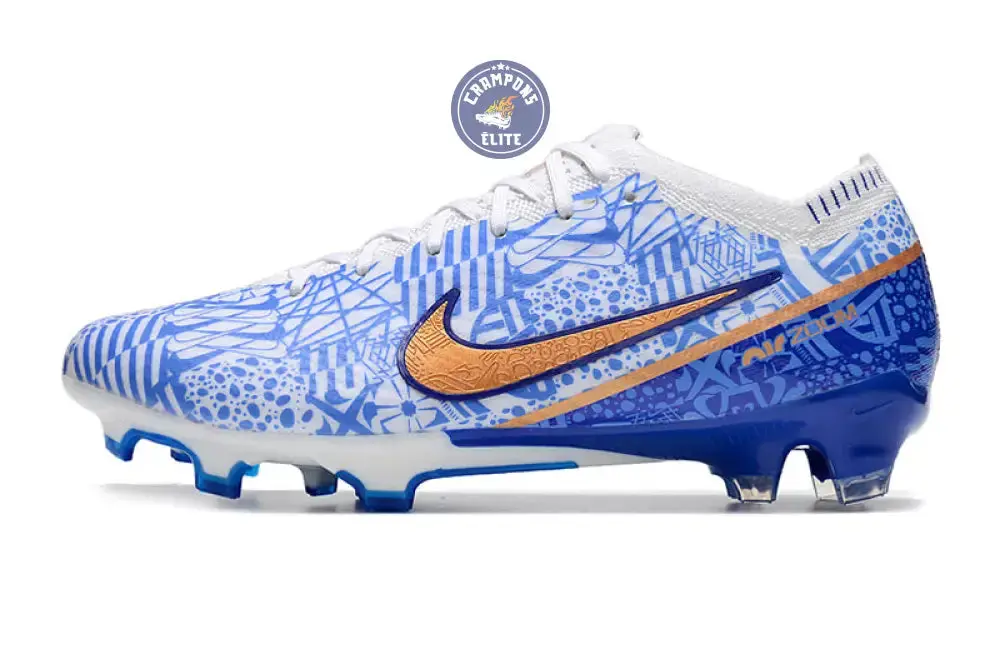 Mercurial Vapor 15 Elite CR7 FG 'Azulejo' Bleu/Doré - Image 4