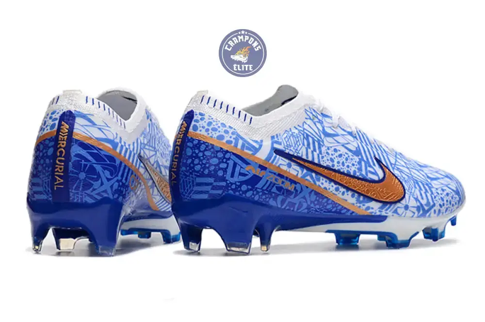 Mercurial Vapor 15 Elite CR7 FG 'Azulejo' Bleu/Doré - Image 5