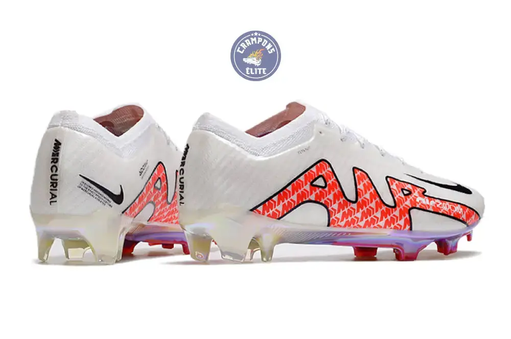 Mercurial Vapor 15 Elite FG 'Disruption Pack' Blanc/Rouge/Blanc ÉDITION LIMITÉE - Image 5