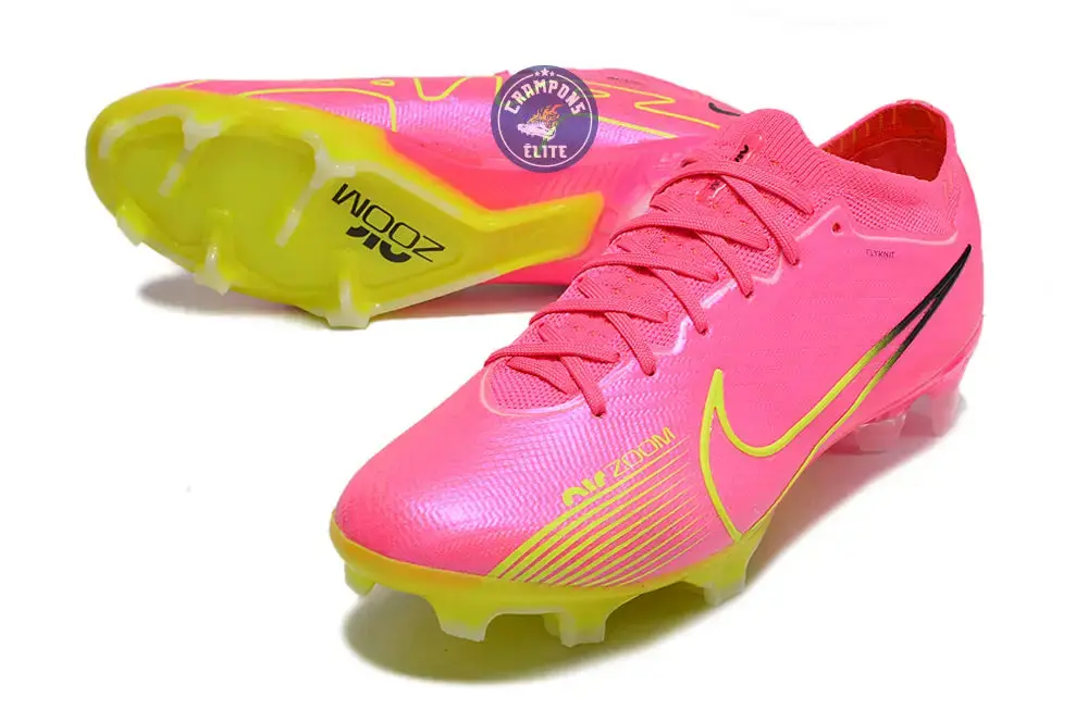 Mercurial Vapor 15 Elite FG Luminous - Rose/Jaune Fluo - Image 2