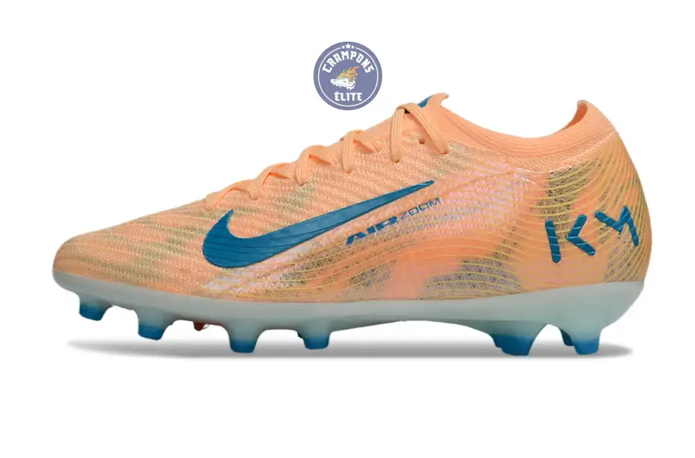 MERCURIAL VAPOR 16 ELITE AG Kylian Mbappe - Orange/Bleu turquoise - Image 3