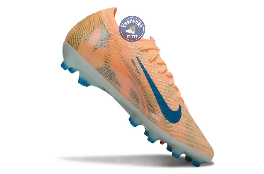 MERCURIAL VAPOR 16 ELITE AG Kylian Mbappe - Orange/Bleu turquoise - Image 4