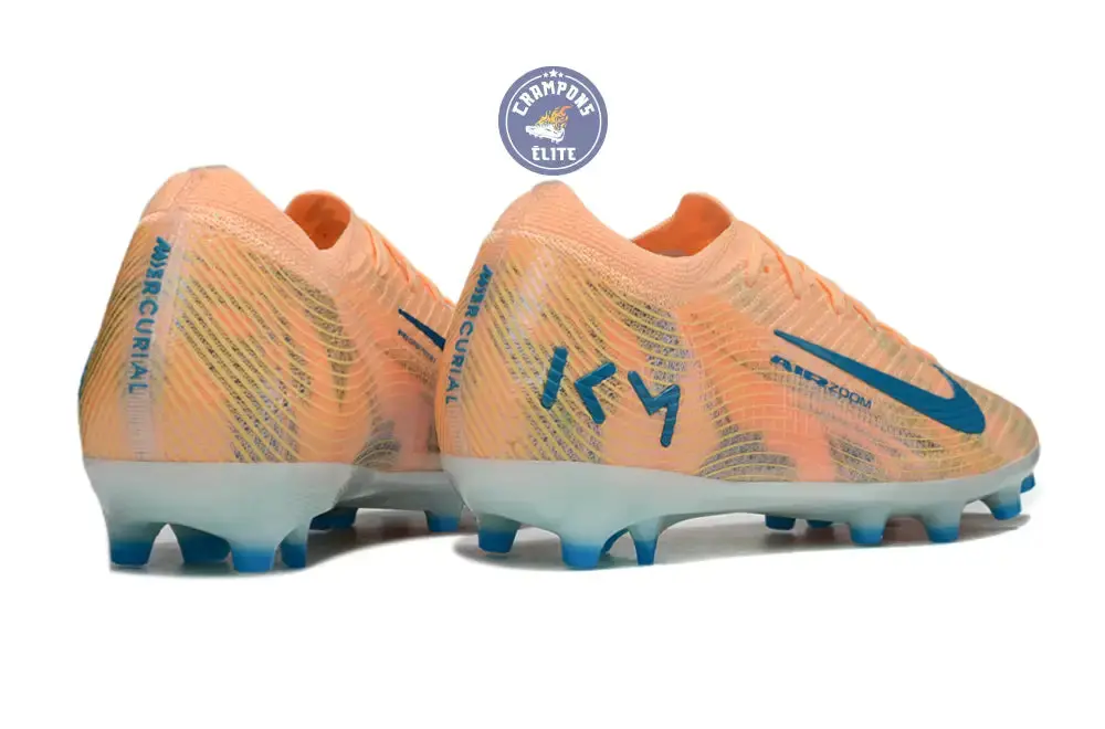 MERCURIAL VAPOR 16 ELITE AG Kylian Mbappe - Orange/Bleu turquoise - Image 7