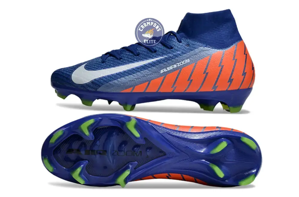 Mercurial Superfly 10 Elite FG Bleu/Orange - Image 5