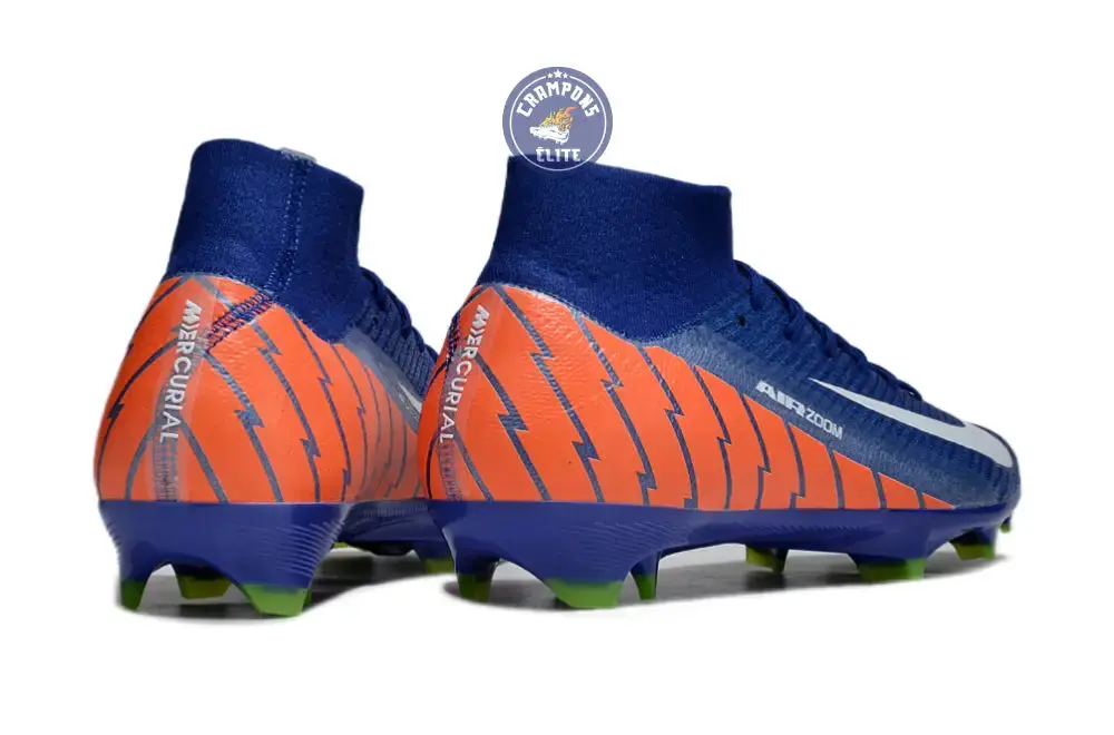 Mercurial Superfly 10 Elite FG Bleu/Orange - Image 7