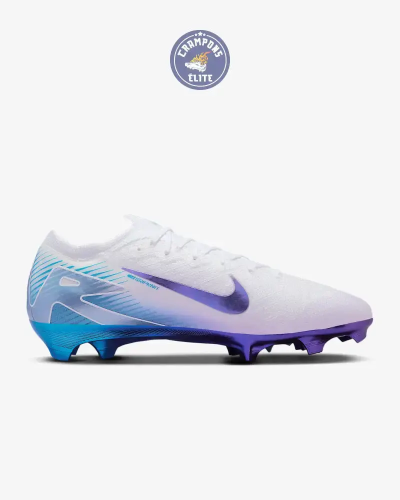 Mercurial Vapor 16 Elite FG Chromatic Pack Blanc/Violet/Bleu - Image 3