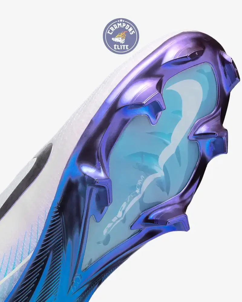 Mercurial Vapor 16 Elite FG Chromatic Pack Blanc/Violet/Bleu - Image 4