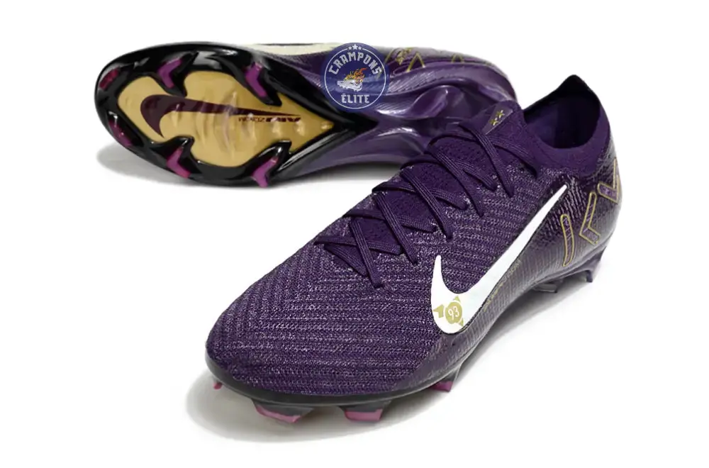 MERCURIAL VAPOR 16 ELITE FG MBAPPÉ PERSONAL EDITION - VIOLET/BLANC - Image 2