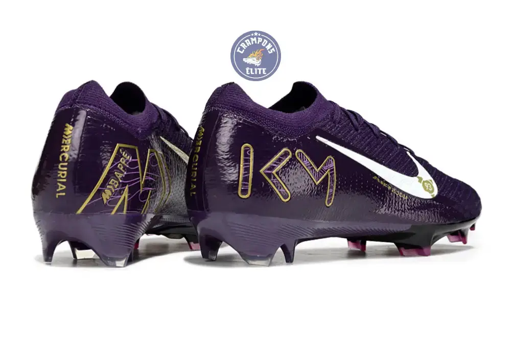 MERCURIAL VAPOR 16 ELITE FG MBAPPÉ PERSONAL EDITION - VIOLET/BLANC - Image 6
