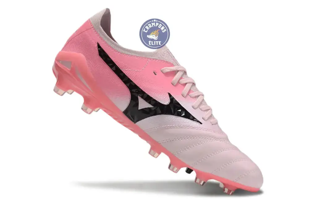 Morelia Neo 4 Elite FG/AG - Blanche/Rose/Noir - Image 3